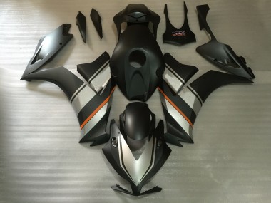 2012-2016 Honda CBR1000RR Motorcycle Fairings - Silver Orange Matte Black UK Manufacturers