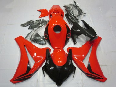 2008-2011 Honda CBR1000RR Motorcycle Fairings - Red Glossy Black UK Manufacturers