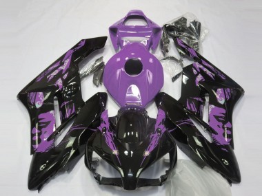 2004-2005 Honda CBR1000RR Motorcycle Fairings - Light Purple Glossy Black Le Mis UK Manufacturers