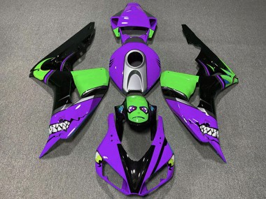 2006-2007 Honda CBR1000RR Motorcycle Fairings - Purple Silver Green Glossy Black Shark UK Manufacturers