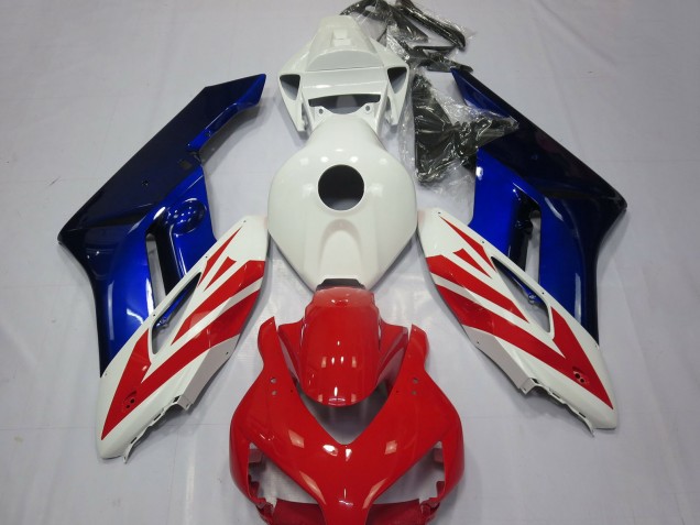 2004-2005 Honda CBR1000RR Motorcycle Fairings - White Red Blue UK Manufacturers