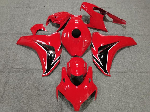 2008-2011 Honda CBR1000RR Motorcycle Fairings - Red Glossy Black OEM Style UK Manufacturers