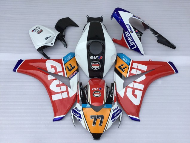 2008-2011 Honda CBR1000RR Motorcycle Fairings - White Red Blue Orange Black Elf Givi 77 UK Manufacturers