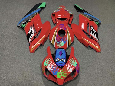 2004-2005 Honda CBR1000RR Motorcycle Fairings - Red Blue Green Black Shark UK Manufacturers