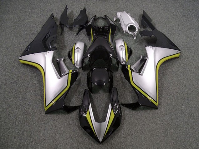 2017-2023 Honda CBR1000RR Motorcycle Fairings - Silver Yellow Glossy Black UK Manufacturers