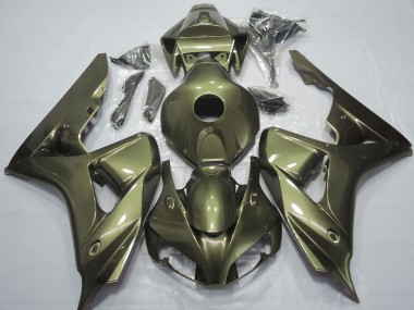 2006-2007 Honda CBR1000RR Motorcycle Fairings - Olive Green UK Manufacturers