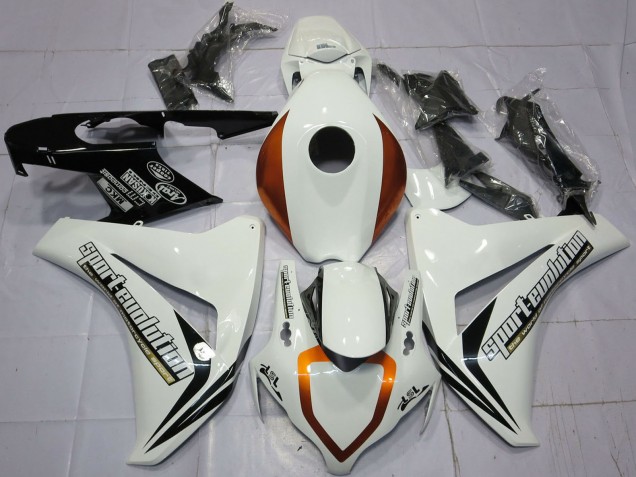 2008-2011 Honda CBR1000RR Motorcycle Fairings - White Red Glossy Black Sport Evolution UK Manufacturers