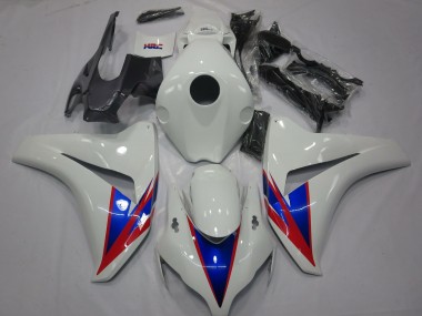 2008-2011 Honda CBR1000RR Motorcycle Fairings - White Blue Red UK Manufacturers