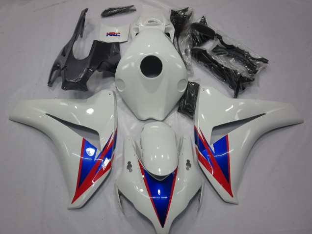 2008-2011 Honda CBR1000RR Motorcycle Fairings - White Blue Red UK Manufacturers
