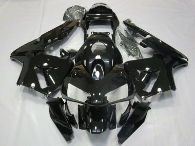 2003-2004 Honda CBR600RR Motorcycle Fairings - Glossy Black UK Manufacturers