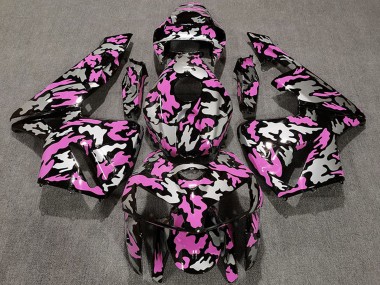 2005-2006 Honda CBR600RR Motorcycle Fairings - Camouflage Light Pink UK Manufacturers