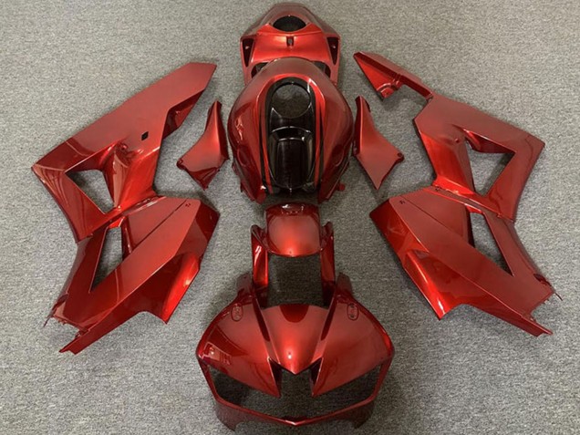 2013-2023 Honda CBR600RR Motorcycle Fairings - Candy Red and Black UK Manufacturers