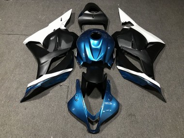 2009-2012 Honda CBR600RR Motorcycle Fairings - White Blue Matte Black UK Manufacturers