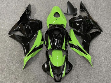 2009-2012 Honda CBR600RR Motorcycle Fairings - Green Glossy Black OEM Style UK Manufacturers