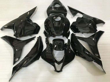 2009-2012 Honda CBR600RR Motorcycle Fairings - Glossy Black UK Manufacturers