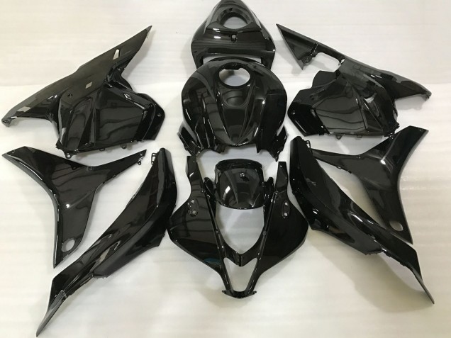 2009-2012 Honda CBR600RR Motorcycle Fairings - Glossy Black UK Manufacturers