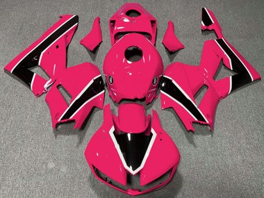2013-2023 Honda CBR600RR Motorcycle Fairings - Pink White Glossy Black UK Manufacturers