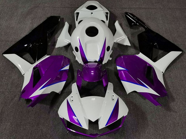 2013-2023 Honda CBR600RR Motorcycle Fairings - White Purple Blue Glossy Black UK Manufacturers