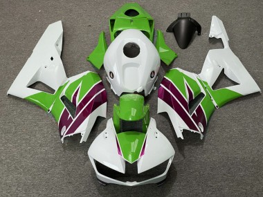 2013-2023 Honda CBR600RR Motorcycle Fairings - White Green Purple UK Manufacturers