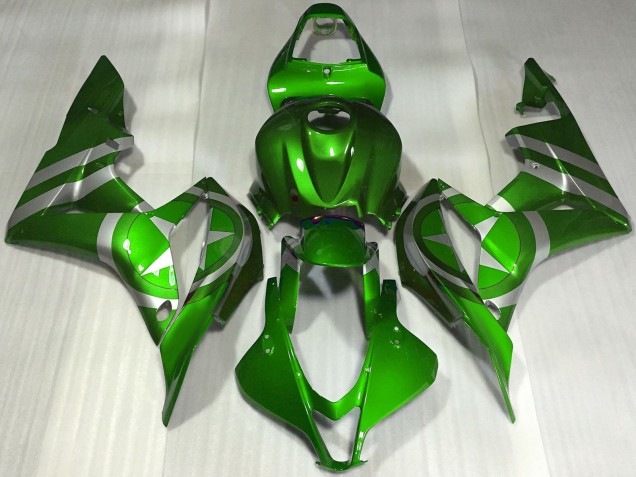 2007-2008 Honda CBR600RR Motorcycle Fairings - Green Captain America UK Manufacturers