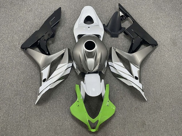 2007-2008 Honda CBR600RR Motorcycle Fairings - Silver White Green Glossy Black UK Manufacturers