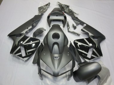 2005-2006 Honda CBR600RR Motorcycle Fairings - Matte Grey Black UK Manufacturers
