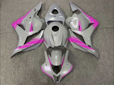 2009-2012 Honda CBR600RR Motorcycle Fairings - Nardo Grey Pink UK Manufacturers