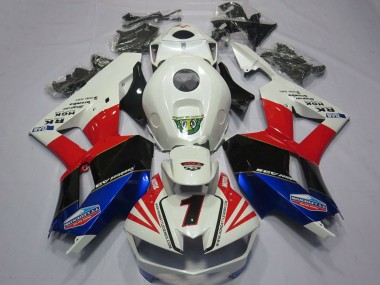 2013-2023 Honda CBR600RR Motorcycle Fairings - White Red Blue Black Number 1 UK Manufacturers