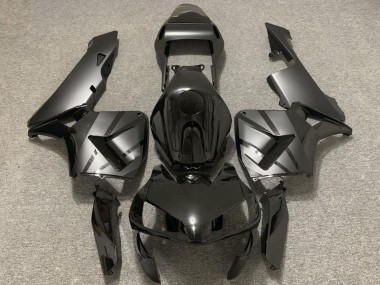 2003-2004 Honda CBR600RR Motorcycle Fairings - Glossy Black Matte Grey OEM Style UK Manufacturers