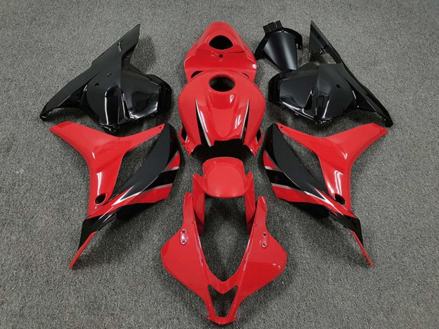 2009-2012 Honda CBR600RR Motorcycle Fairings - Red Glossy Black OEM Style UK Manufacturers