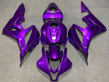 2007-2008 Honda CBR600RR Motorcycle Fairings - Purple UK Manufacturers