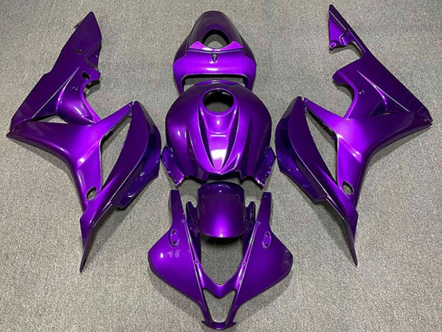 2007-2008 Honda CBR600RR Motorcycle Fairings - Purple UK Manufacturers