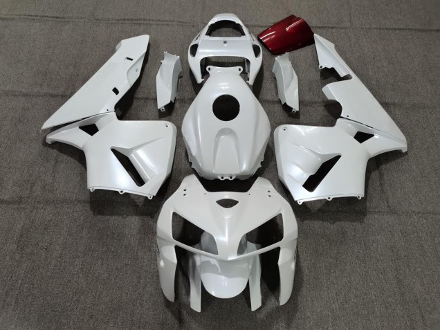 2005-2006 Honda CBR600RR Motorcycle Fairings - Pearl White UK Manufacturers