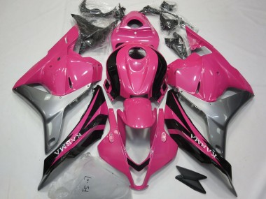 2009-2012 Honda CBR600RR Motorcycle Fairings - Silver Pink Glossy Black OEM Style UK Manufacturers