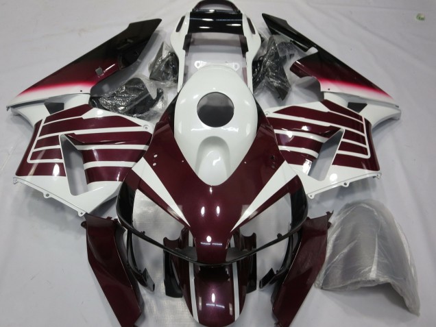 2003-2004 Honda CBR600RR Motorcycle Fairings - White Dark Purple UK Manufacturers