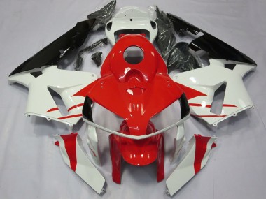 2005-2006 Honda CBR600RR Motorcycle Fairings - White Red Black UK Manufacturers