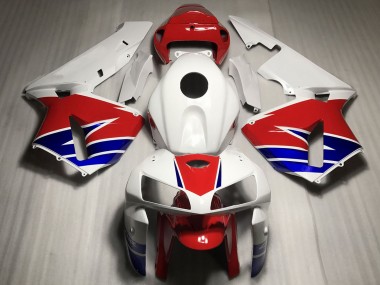 2005-2006 Honda CBR600RR Motorcycle Fairings - White Red Blue UK Manufacturers