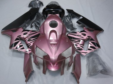 2005-2006 Honda CBR600RR Motorcycle Fairings - Rose Pink Flame UK Manufacturers