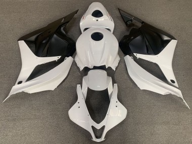 2009-2012 Honda CBR600RR Motorcycle Fairings - White Matte Black UK Manufacturers