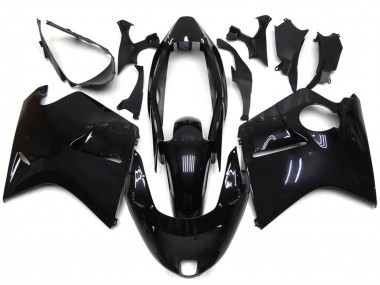 1996-2007 Honda CBR1100XX Blackbird Motorcycle Fairings - Glossy Black UK Manufacturers