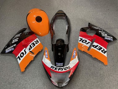 1996-2007 Honda CBR1100XX Blackbird Motorcycle Fairings - Orange White Red Glossy Black Repsol UK Manufacturers