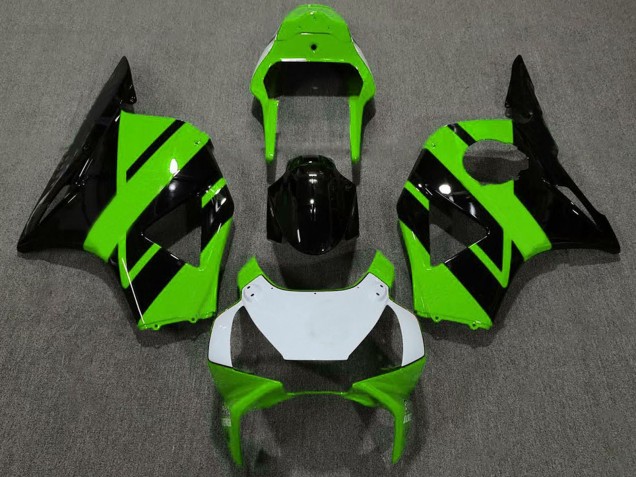 2002-2003 Honda CBR954RR Motorcycle Fairings - Green Glossy Black White Green OEM Style UK Manufacturers