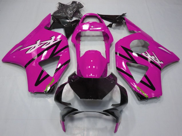 2002-2003 Honda CBR954RR Motorcycle Fairing Kits - Pink Glossy Black UK Manufacturers