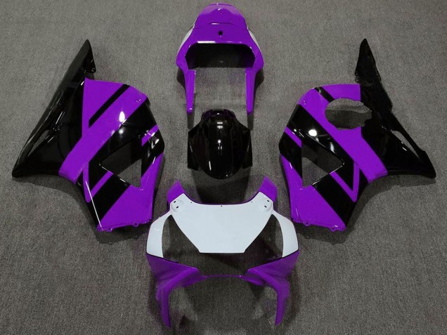 2002-2003 Honda CBR954RR Motorcycle Fairings - Purple White Glossy Black OEM Style UK Manufacturers