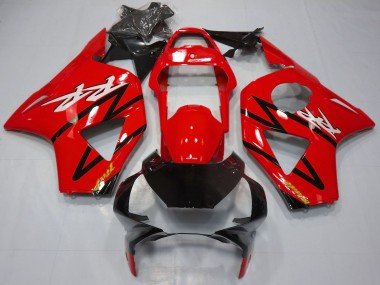 2002-2003 Honda CBR954RR Motorcycle Fairings - Red Glossy Black UK Manufacturers