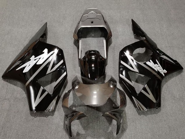 2002-2003 Honda CBR954RR Motorcycle Fairings - Silver Glossy Black UK Manufacturers