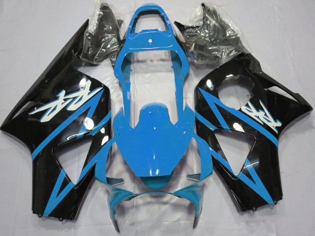 2002-2003 Honda CBR954RR Motorcycle Fairings - Plain Light Blue Design UK Manufacturers