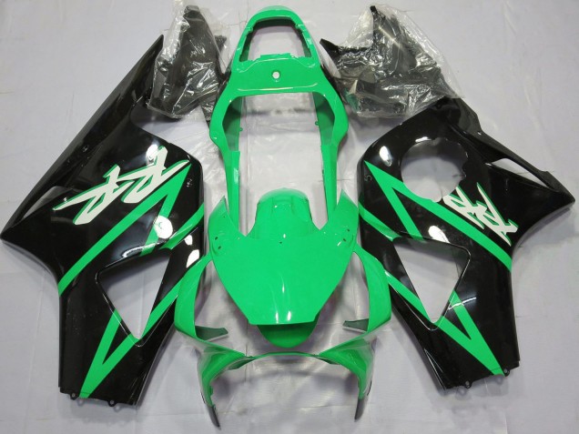 2002-2003 Honda CBR954RR Motorcycle Fairings - Green Glossy Black UK Manufacturers