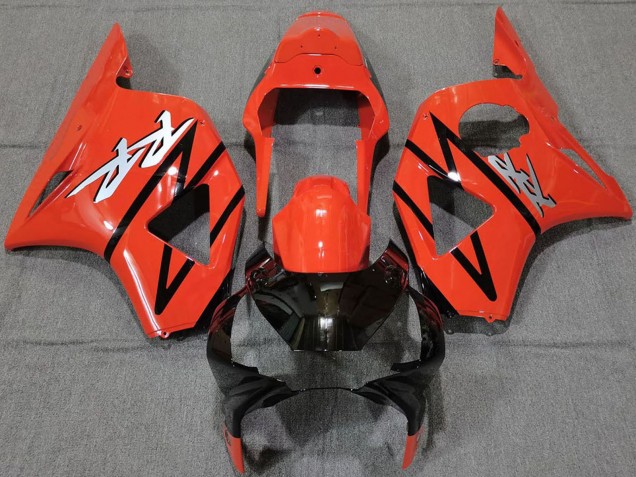 2002-2003 Honda CBR954RR Motorcycle Fairings - Red Glossy Black Stripe UK Manufacturers
