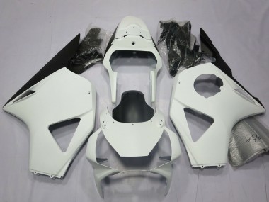 2002-2003 Honda CBR954RR Motorcycle Fairings - White Glossy Black UK Manufacturers